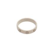 Cartier Vintage Pre-owned Vitt guld ringar Gray, Dam