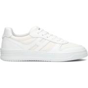 Hogan Vita Läder Mesh Låga Sneakers White, Herr