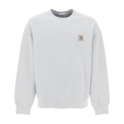 Carhartt Wip Nelson Crew-Neck Sweatshirt Gray, Herr