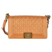 Chanel Vintage Pre-owned Laeder chanel-vskor Brown, Dam