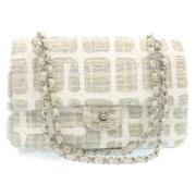 Chanel Vintage Pre-owned Tyg chanel-vskor Beige, Dam