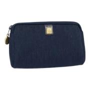 Dior Vintage Pre-owned Canvas necessrer Blue, Dam