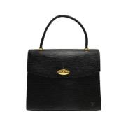 Louis Vuitton Vintage Pre-owned Tyg louis-vuitton-vskor Black, Dam