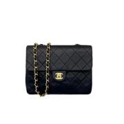 Chanel Vintage Pre-owned Laeder chanel-vskor Black, Dam