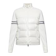 Moncler Jacka med logotyp White, Herr