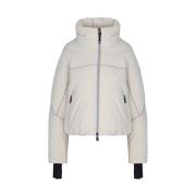 Moncler Vit Dam Klais Jacka White, Dam