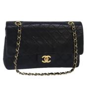 Chanel Vintage Pre-owned Laeder handvskor Black, Dam