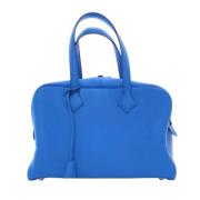 Hermès Vintage Pre-owned Laeder handvskor Blue, Dam