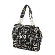 Chanel Vintage Pre-owned Canvas chanel-vskor Black, Dam