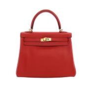 Hermès Vintage Pre-owned Laeder handvskor Red, Dam