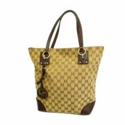 Gucci Vintage Pre-owned Canvas gucci-vskor Brown, Dam