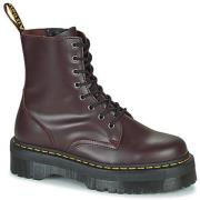 Dr. Martens Burgundy Smooth Jadon Damstövlar Brown, Herr