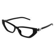 Gucci Retro Cat Eye Optiska Glasögon Black, Unisex