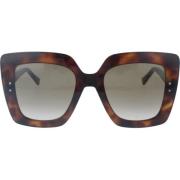 Jimmy Choo Gradient Lins Solglasögon - Exklusivt Erbjudande Brown, Dam