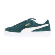 Puma Gröna Mocka Sneakers Green, Herr