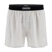 Tom Ford Silkeboxershorts Gray, Herr