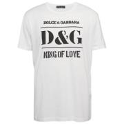 Dolce & Gabbana Pre-owned Pre-owned Tyg toppar White, Herr