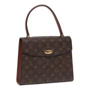 Louis Vuitton Vintage Pre-owned Canvas handvskor Brown, Dam