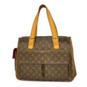 Louis Vuitton Vintage Pre-owned Tyg louis-vuitton-vskor Brown, Dam