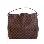 Louis Vuitton Vintage Pre-owned Canvas louis-vuitton-vskor Brown, Dam