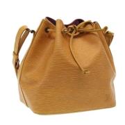 Louis Vuitton Vintage Pre-owned Laeder louis-vuitton-vskor Yellow, Dam