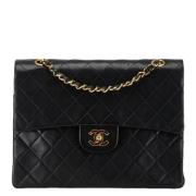 Chanel Vintage Pre-owned Tyg chanel-vskor Black, Dam