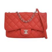 Chanel Vintage Pre-owned Laeder chanel-vskor Red, Dam