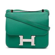 Hermès Vintage Pre-owned Laeder axelremsvskor Green, Dam