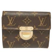 Louis Vuitton Vintage Pre-owned Belagd canvas plnbcker Brown, Dam