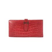 Hermès Vintage Pre-owned Laeder plnbcker Red, Dam