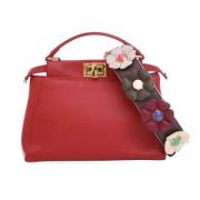 Fendi Vintage Pre-owned Laeder fendi-vskor Red, Dam