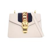 Gucci Vintage Pre-owned Laeder handvskor White, Dam