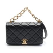 Chanel Vintage Pre-owned Laeder chanel-vskor Black, Dam