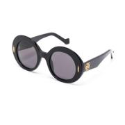 Loewe Lw40146I 01A Sunglasses Black, Dam