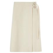 Jil Sander Elegant Kjolar Kollektion Beige, Dam