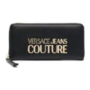 Versace Jeans Couture Plånböcker Svart Black, Dam