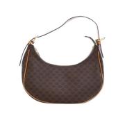 Celine Vintage Pre-owned Belagd canvas celine-vskor Brown, Dam