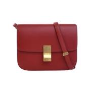 Celine Vintage Pre-owned Laeder celine-vskor Red, Dam