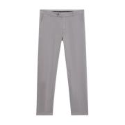 Brooks Brothers Slim Fit Cotton Chinos Gray, Herr