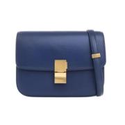 Celine Vintage Pre-owned Laeder celine-vskor Blue, Dam