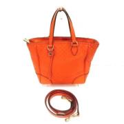 Gucci Vintage Pre-owned Laeder gucci-vskor Orange, Dam