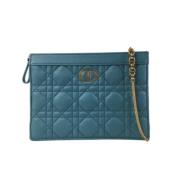 Dior Vintage Pre-owned Laeder dior-vskor Blue, Dam