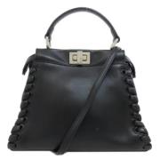 Fendi Vintage Pre-owned Laeder fendi-vskor Black, Dam