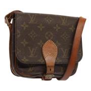 Louis Vuitton Vintage Pre-owned Canvas louis-vuitton-vskor Brown, Dam