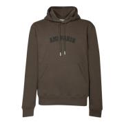 Ami Paris Brun Sweatshirt Stilren Bekväm Casual Brown, Herr