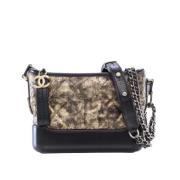 Chanel Vintage Pre-owned Laeder chanel-vskor Beige, Dam