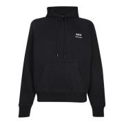 Ami Paris Svart Sweatshirt Höj Stil Aw24 Black, Herr