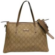 Gucci Vintage Pre-owned Tyg gucci-vskor Beige, Dam