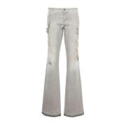 Ermanno Scervino Denim Skinny Jeans Gray, Dam