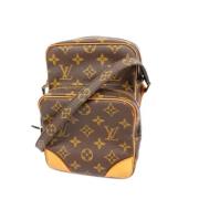 Louis Vuitton Vintage Pre-owned Tyg louis-vuitton-vskor Brown, Dam